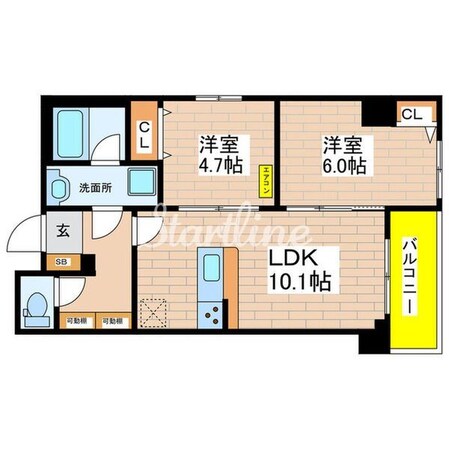 ORESの物件間取画像